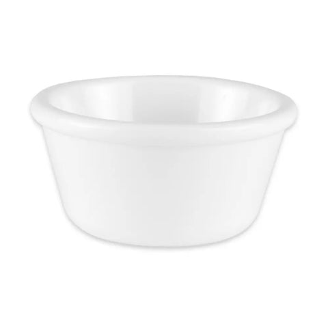 GET 3 oz Melamine Ramekin, White RM-388-W - RM-388-W