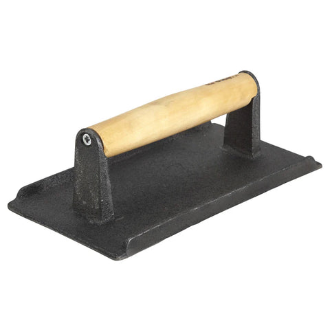 SWA-2 - 2 Lb Cast Iron Steak Weight - 4-1/4 x 8-1/4 - SWA-2
