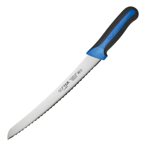 WINCO KSTK-91 - SOF-TEK 9-1/2" BREAD KNIFE, CURVED, WAVY EDGE - KSTK-91