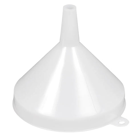 Winco PF-32 32 oz Funnel - Plastic, White - PF-32