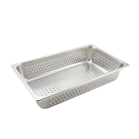Winco SPFP4 Full Size Steam Pan, Stainless - SPFP4