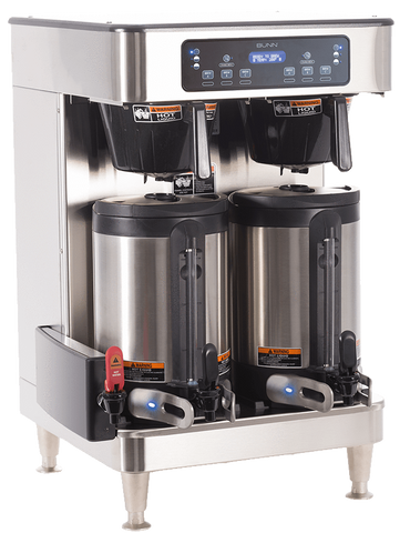 BUNN Canada 51200.6100 ICB TWIN SH, 120/240V SST - Infusion Twin Coffee Brewer