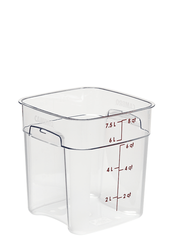 Cambro 8SFSPROCW135 - CamSquare® FreshPro Food Container