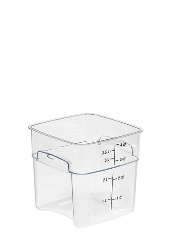 Cambro 4SFSPROCW135 - CamSquare® FreshPro Food Container