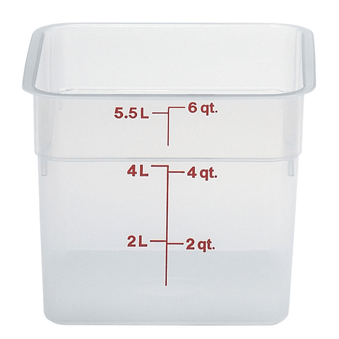 Cambro 6SFSPP190 - CamSquare® Food Container