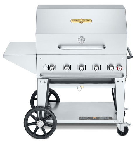 Crown Verity Canada CV-MCB-36PKG - Mobile Outdoor Charbroiler