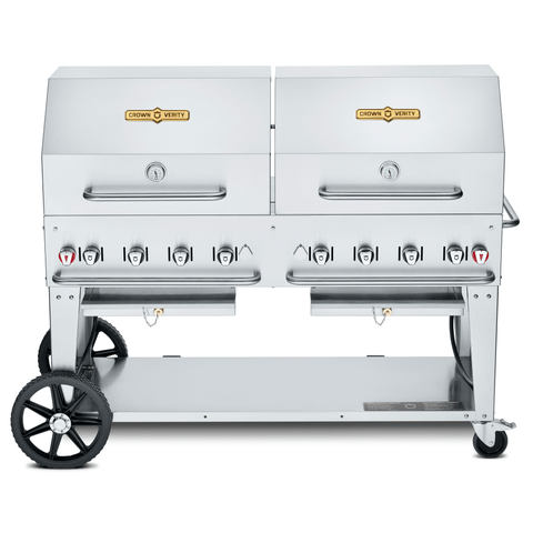 Crown Verity Canada CV-MCB-60RDP - Mobile Outdoor Charbroiler