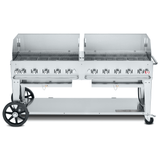 Crown Verity Canada CV-MCB-72WGP - Mobile Outdoor Charbroiler