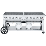 Crown Verity Canada CV-MCC-72 - Club Series Mobile Cart Grill with Tank Cart