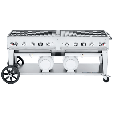 Crown Verity Canada CV-MCC-72 - Club Series Mobile Cart Grill with Tank Cart