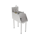 Perlick Corporation TSF12BS - TSF Series Underbar Blender Station with 18 gauge stainless steel dump sink
