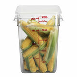 Cambro 22SFSCW135 - CamSquare® Food Container