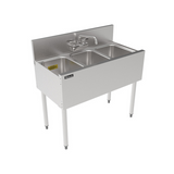 Perlick Corporation TS36M3 - TS Series Underbar Multi-tank Sink Unit