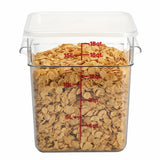 Cambro 18SFSCW135 - CamSquare® Food Container