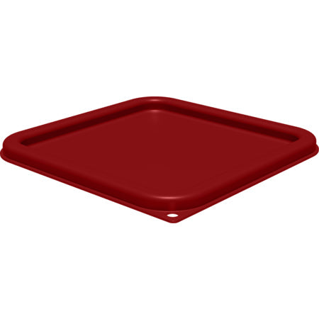 1197105 - Squares Food Storage Container Lid 6 - 8 qt - Red