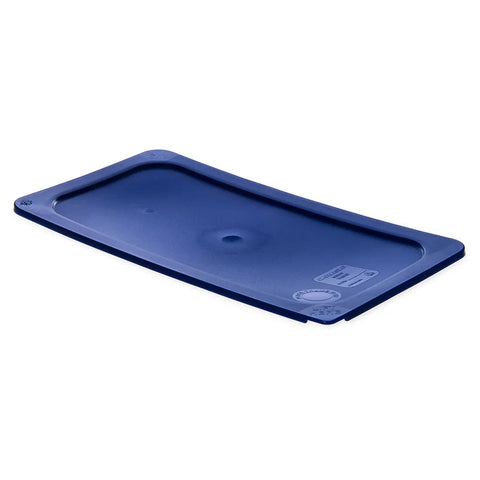 Carlisle Third-Size Food Pan Lid - Polycarbonate, Blue (3058060)