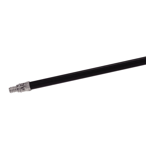 Carlisle 60" Handle - Threaded, Plastic Coated Metal Handle, Black (362027503)