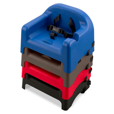 Carlisle Single Height Booster Seat w/ Safety Strap & Cup Holder (911403)