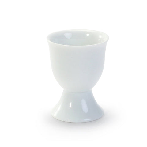 Danesco 900121WH Egg Cup, 2.5", White Porcelain