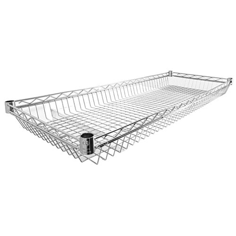 Omcan Canada 47324 - (47324) 18" x 48" Chrome Wire Basket