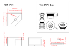 Omcan Commercial Mop Sink