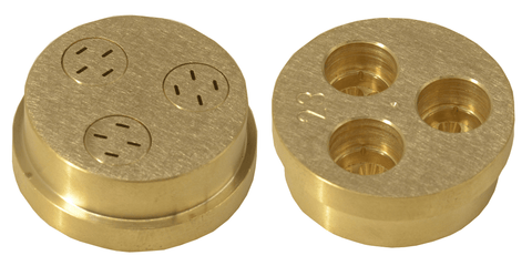 Omcan Canada 21631 - (21631) #21 Tagliolini Pasta Die Brass for item 13317 PM-IT-0002
