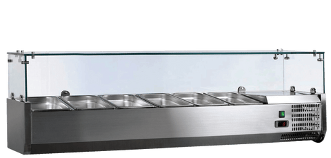 Omcan Canada 41937 - (RS-CN-0006-P) Refrigerated Topping Rail