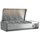 Omcan Refrigerated Topping Rails