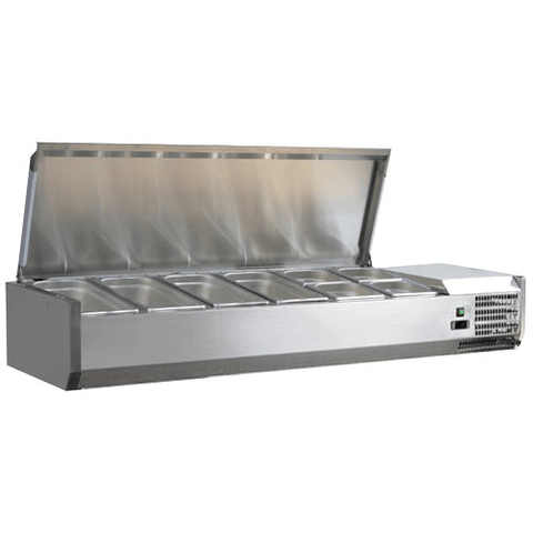Omcan Canada 46657 - (RS-CN-0006-PSS) Refrigerated Topping Rail