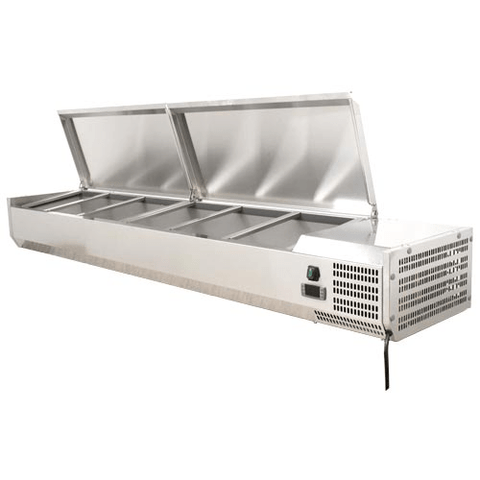 Omcan Canada 46497 - (RS-CN-0009-PSS) Refrigerated Topping Rail