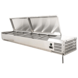 Omcan Refrigerated Topping Rails