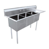 Omcan 3 Compartment Sink