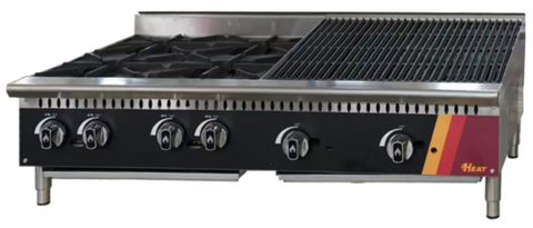 EFI Sales Ltd. Canada HCT48-24HP-24CH-N - Combination Cooktop