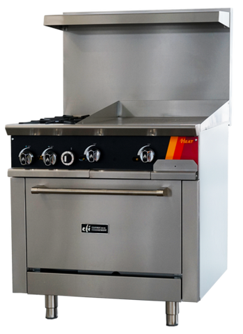 EFI Sales Ltd. Canada HRG36-24GM-2B-N - Gas Range