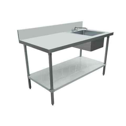 Omcan Canada 43238 - (43238) Work Table With Prep Sink