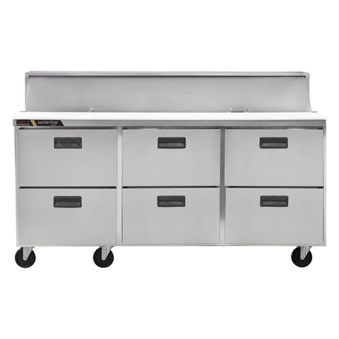 Traulsen Canada CLPT-7220-DW - Dealer's Choice CLPT Series Compact Prep Table Refrigerator