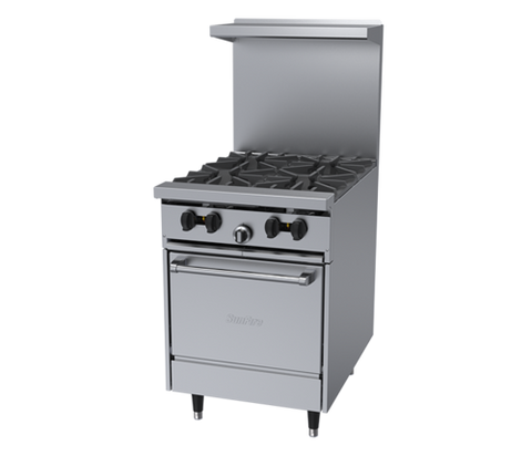Garland Canada X24-4L - (Garland/U.S. Range (Garland Canada)) Sunfire® Restaurant Range