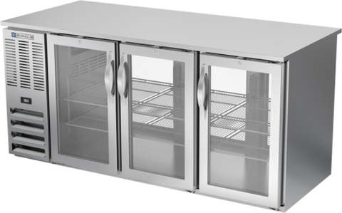 Garland Canada BB72HC-FG-PT-S - (Beverage Air (Garland Canada)) Refrigerated Open Food Rated Back Bar Pass-Thru Storage Cabinet