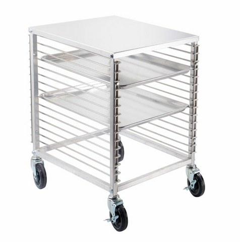 Omcan Canada 46800 - (46800) Aluminum Counter-Height End-Load Pan Rack