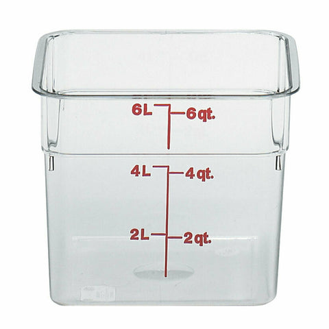 Cambro 6SFSCW135 - CamSquare® Food Container