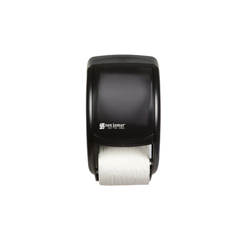 CFS Brands R3500TBK - San Jamar - Classic® Duett Bath Tissue Dispenser