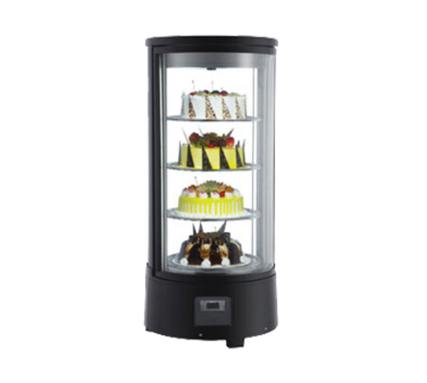 Omcan Canada 39552 - (RS-CN-0072-R) Rotating Refrigerated Display Case