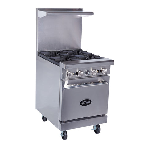 Royal Range of California RR-4 - (QUICK SHIP) (CONTACT YOUR LOCAL DISTRIBUTOR FOR SPECIAL PRICING) Restaurant Range