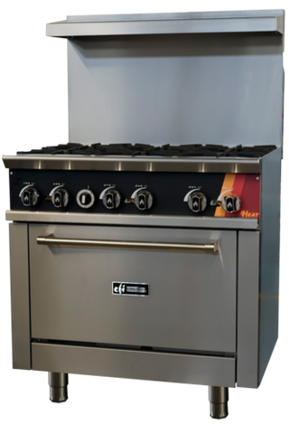 EFI Sales Ltd. Canada HRG36-6B-P - Gas Range