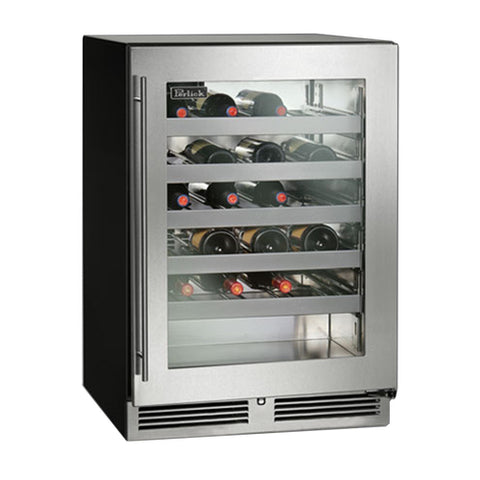 Perlick Corporation HC24WS-SG-STK - (QuickShip) Undercounter Wine Reserve Refrigerator