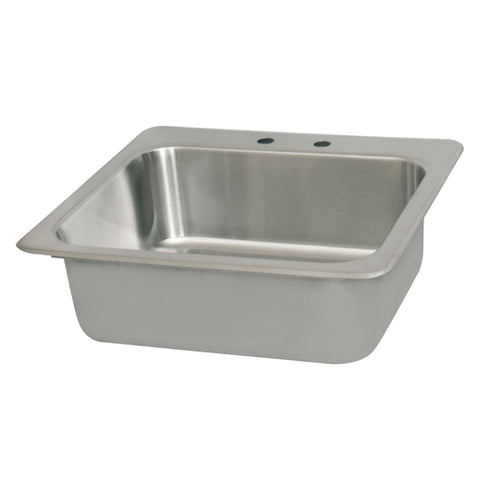 BK Resources DDI-2016824-P-G - Deep Drawn Drop-In Sink