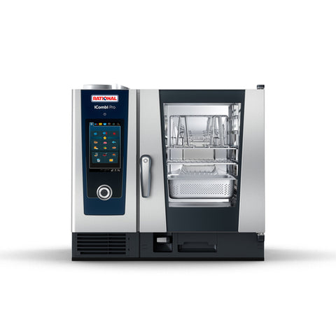 RATIONAL Canada ICP 6-HALF E 208/240V 1 PH (LM100BE) - (Quick Ship) (CB1ERRA.0000214) iCombi Pro® 6-Half Size Combi Oven
