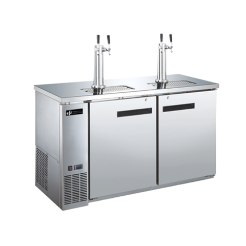 EFI Sales Ltd. Canada CBBSDD2-60CC - Back Bar Direct Draw Coolers