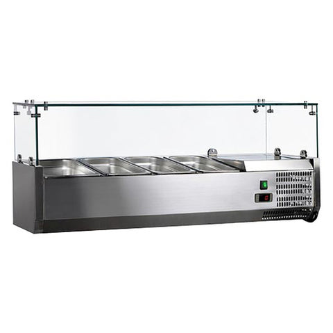 Omcan Canada 46679 - (RS-CN-0004-P) Refrigerated Topping Rail