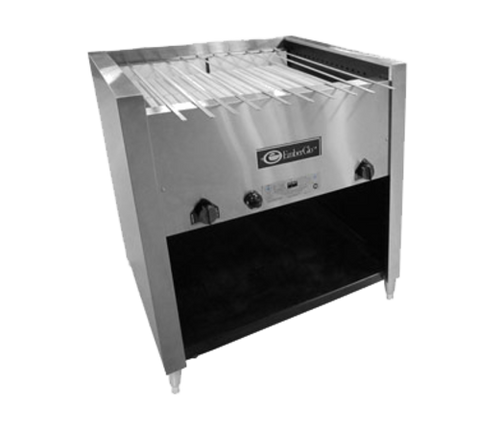 EmberGlo 31F-KABOB-NAT-5020401 - (31F-KABOB-NAT-MID CLOSED FRT) Kabob Charbroiler, natural gas, 35-7/8', floor mo